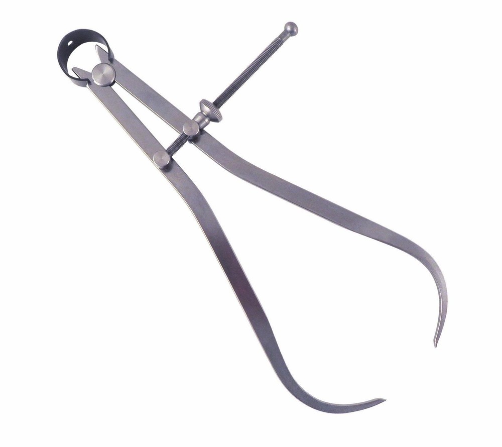 6" Spring Calipers Set of 3 Pieces Divider, Inside & Outside