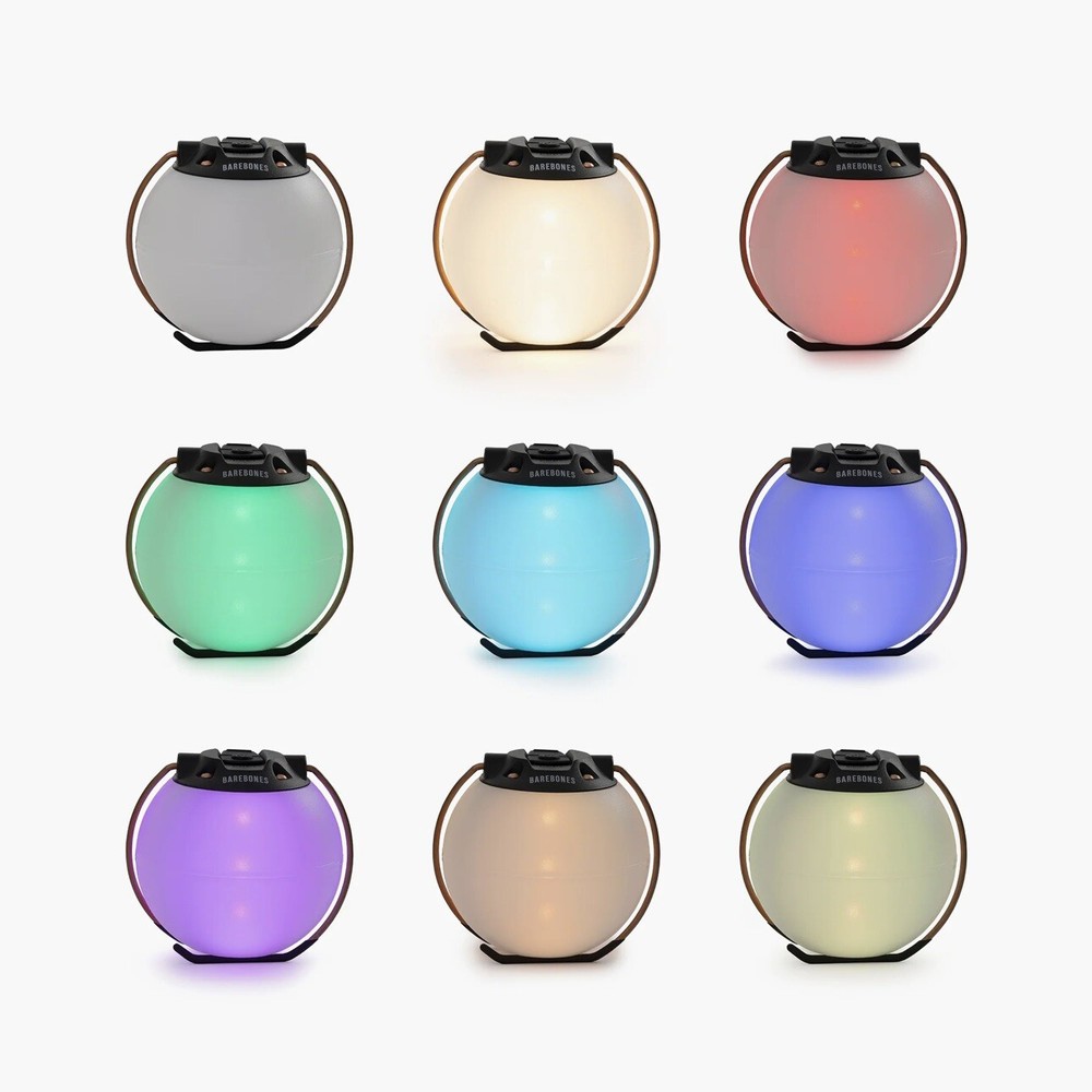 Barebones Multicolor Globe Outdoor Light