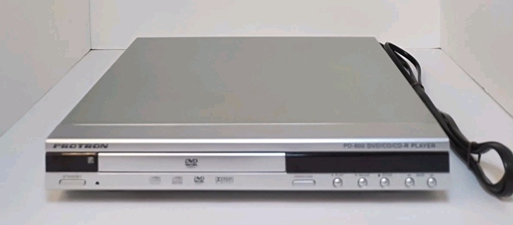 Protron PD-800 DVD/CD Player No Remote - Tested Working ✅✅