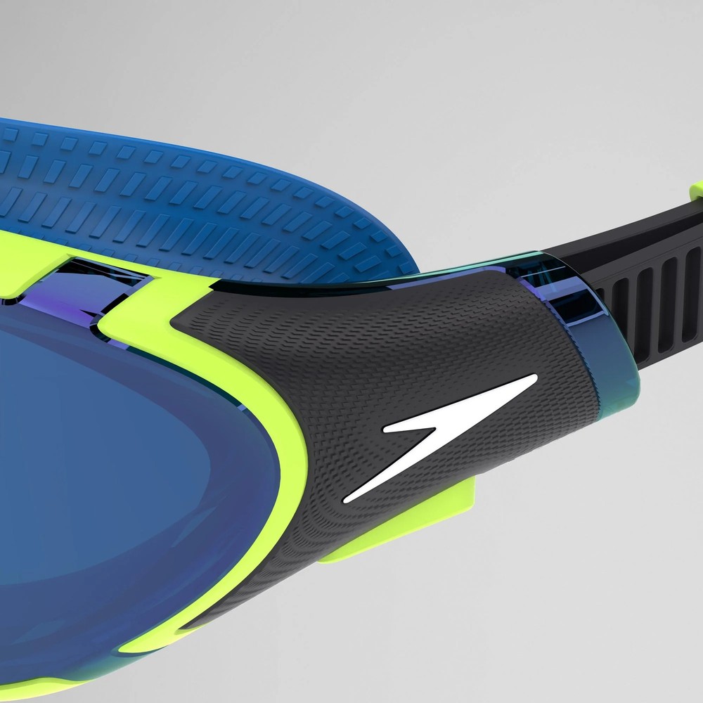 Speedo Biofuse 2.0 Mirrored Goggles, Green/Blue