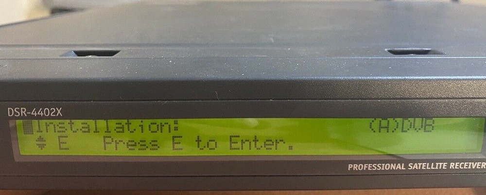 SISCO D9859 PROFESSIONAL ADVANCED RECEIVER STREAMING VIDEO TRANSCODER SATELLITE