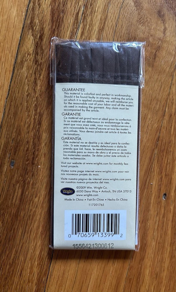 NEW WRIGHTS DOUBLE FOLD MAXI TAPE MOCHA