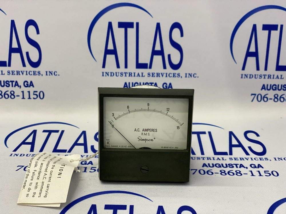 Simpson Panel Meter 17701 (L15)