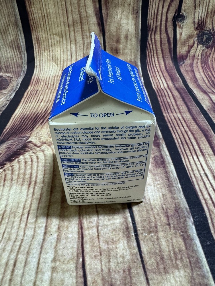 LM API Aquarium Salt 16 oz