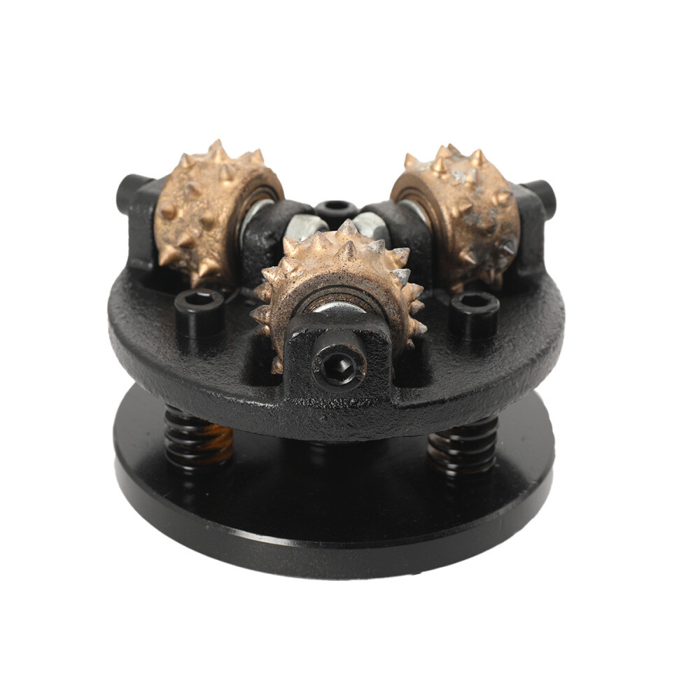 Three-Head Alloy Grinding Disc Concrete Wall Roller Plate Chiseling Hammer Head