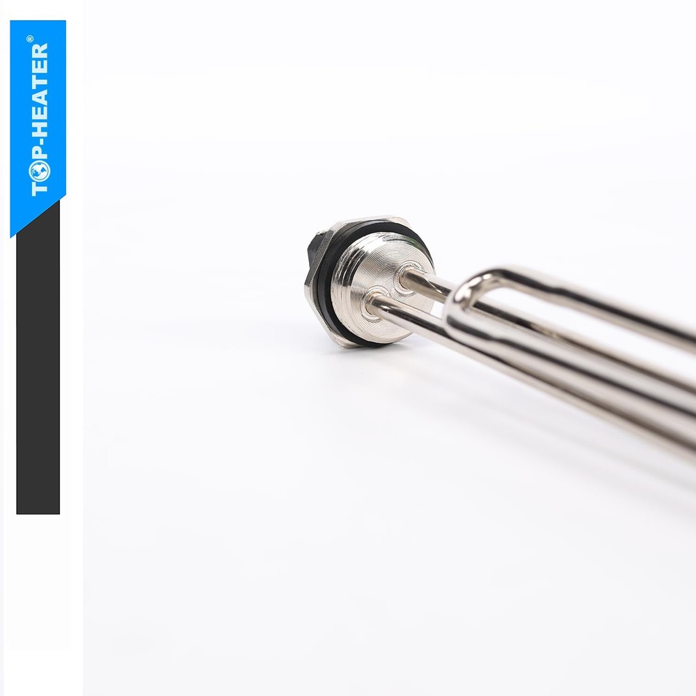 Water Heater Element 4500W,Screw-in,Foldback Type 02582 Silver