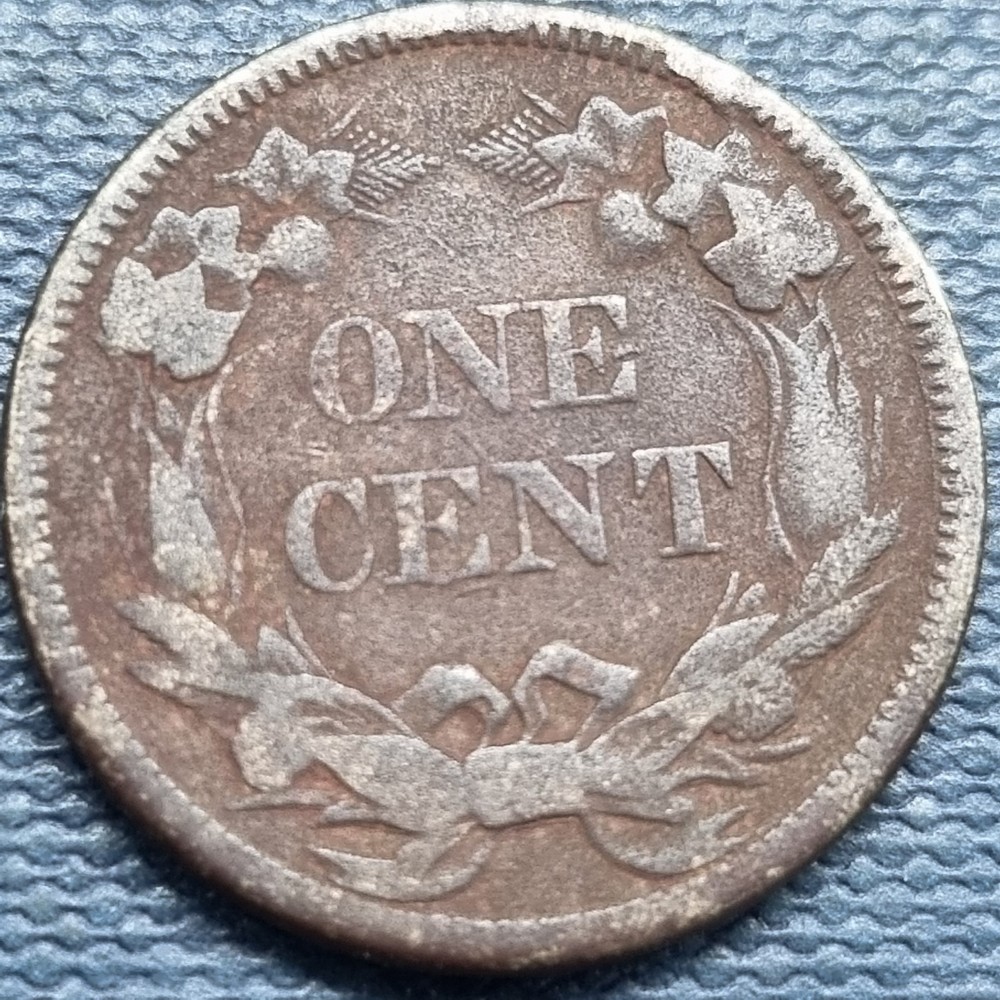 1858 Flying Eagle Cent 1c Better Grade Details #101076