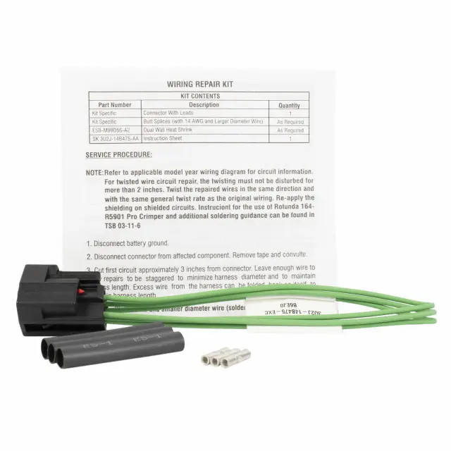 Genuine Motorcraft Manifold Absolute Pressure Sensor Connec  WPT-1543