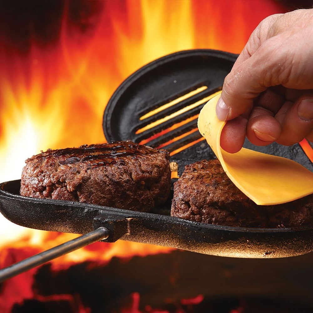 Coghlan's Cast Iron Double Broiler One Color, One Size