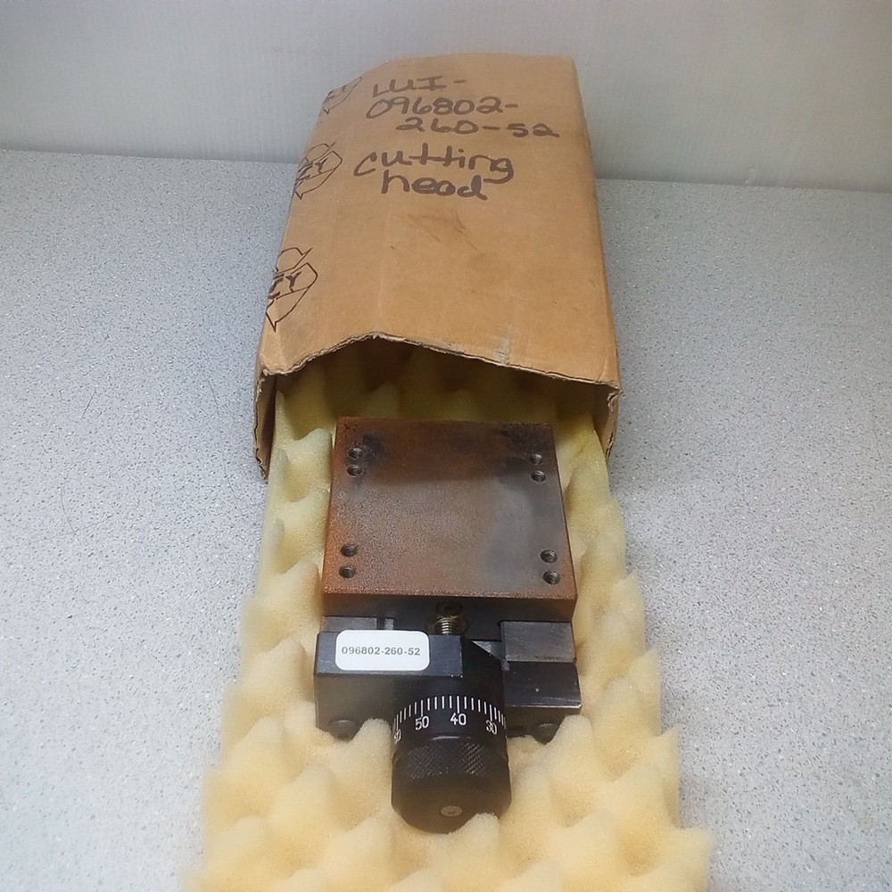 NOS - Föhrenbach Linear Guide Positioning Table, 30mm Travel Range