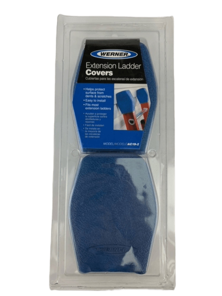 Werner Universal Extension Ladder Rubber Covers Blue AC19-2