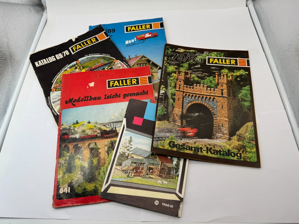 Faller catalogue catalogues complete catalogue model making easy brochure