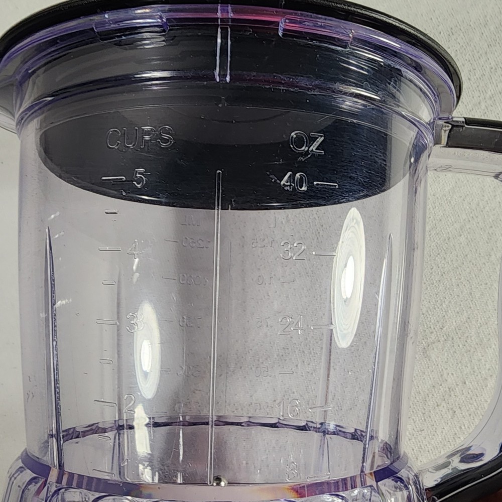 Ninja Master Prep 40 Oz 5 Cup Blender Replacement Part Pitcher Snap On Lid