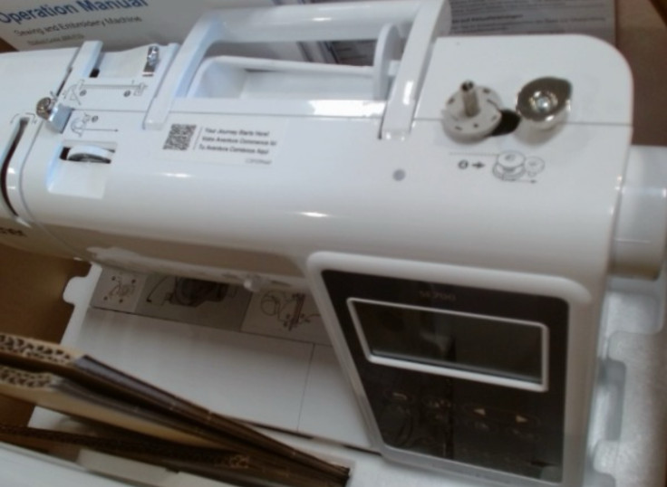 Brother SE700 Computerized Sewing and Embroidery Machine - White