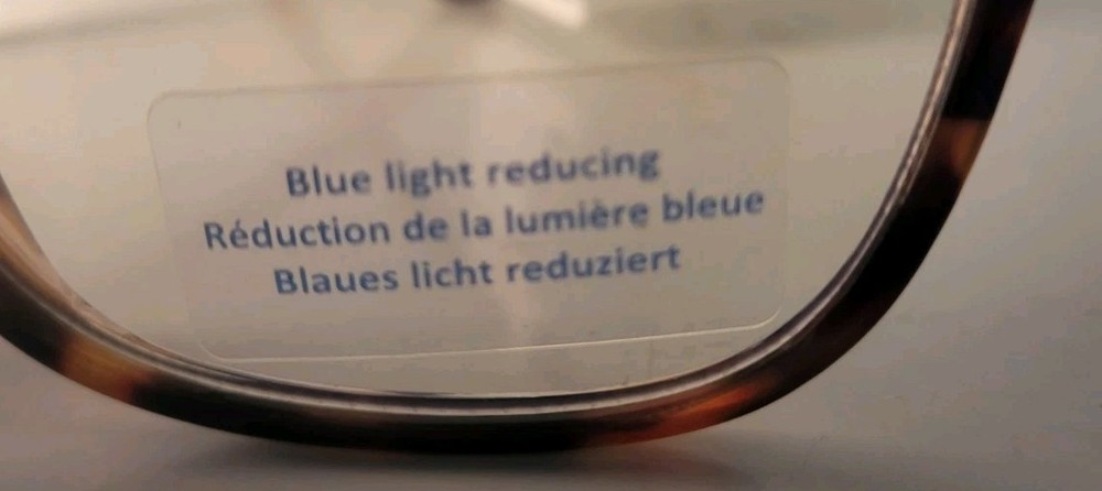 Claire's Solar Blue Light Reducing Retro Tortoiseshell Clear Lens Frames - Brown