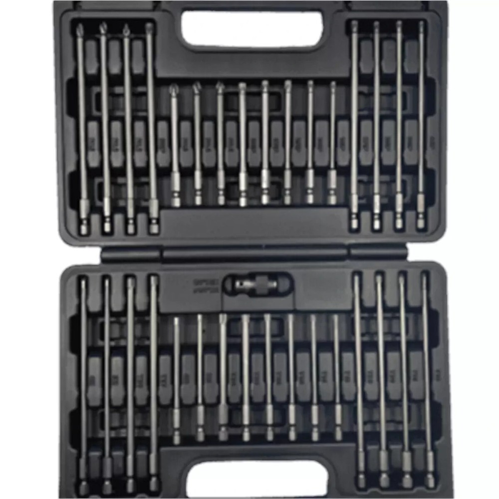 VIM TOOLS PDMS100 33 Piece Power Drive Master Impact Bit Set