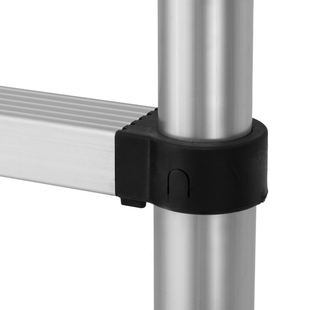 RecPro RV 10 Step Telescoping Ladder 10.5ft Extendable Collapsible Ladder