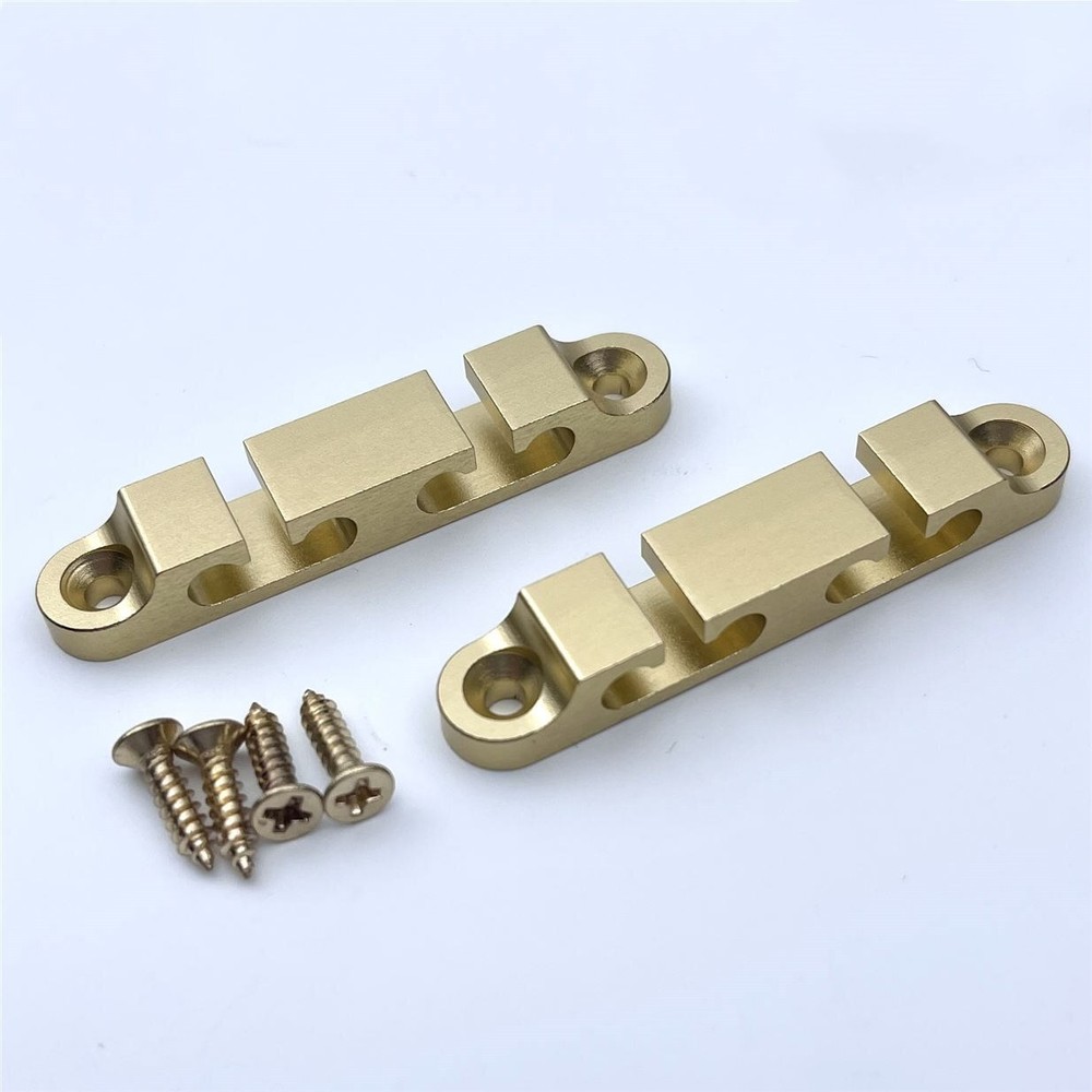 2×Aircraft Aluminum 4 String Bass String Retainer String Guide Fit Hipshot 4SR