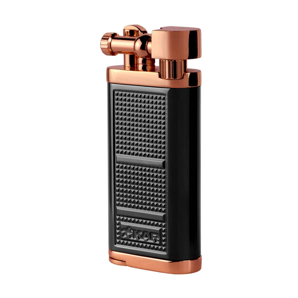 XIKAR® Pipeline Soft Flame Pipe Lighter Black Rose