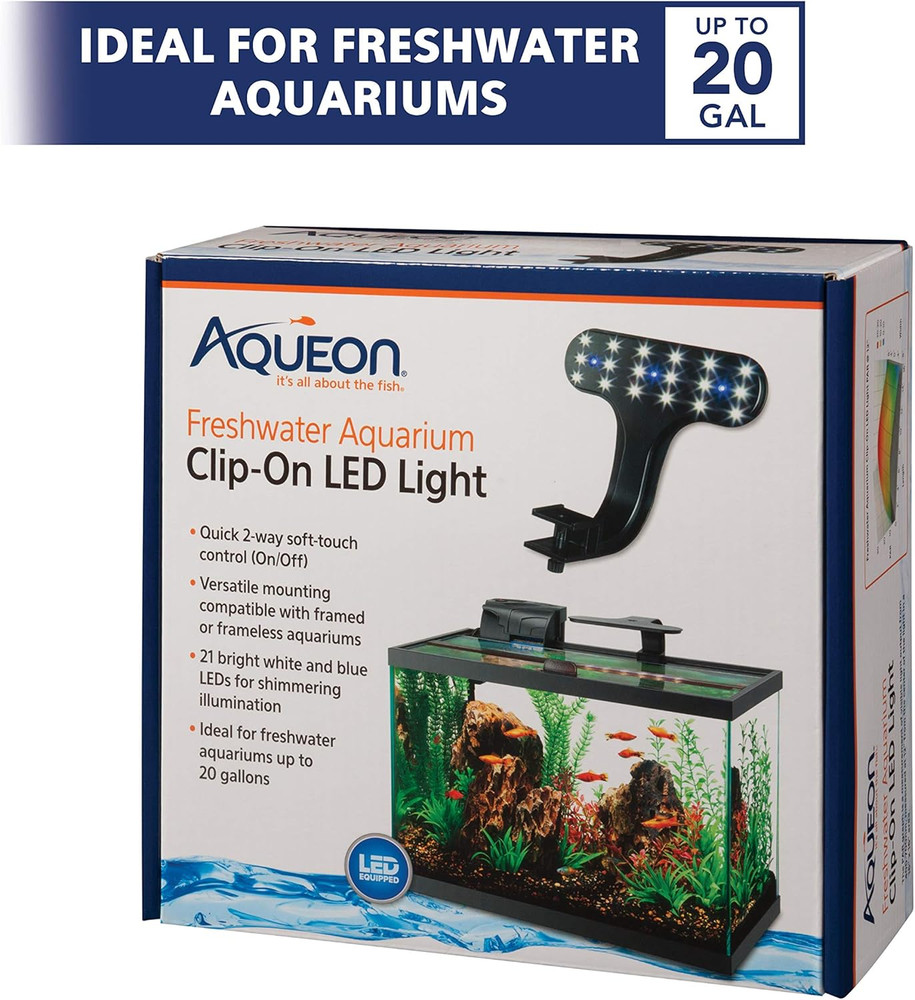 Freshwater Aquarium Clip-On LED Light One Size