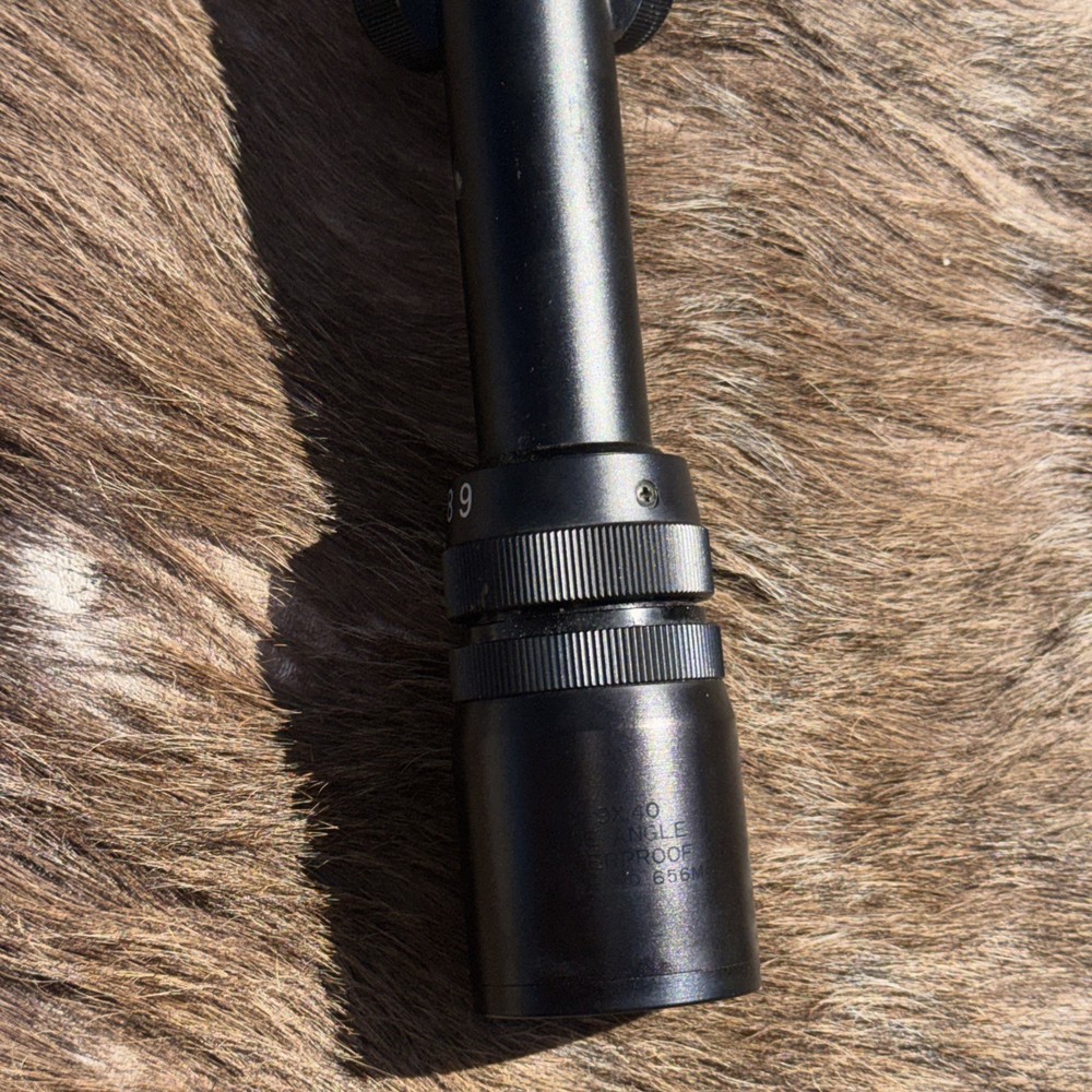 CVLife Rifle Scope 3-9x40mm Wide Angle Variable Scope Used Model #656M