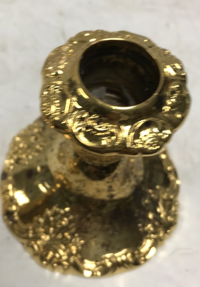 2 Baroque by Wallace 750 candlestick holders