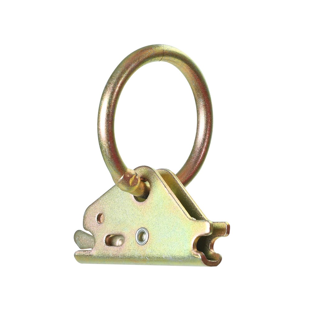 20PC E Track Tie-Down Anchors Fitting O Ring Enclosed Trailer Cargo Van Truck