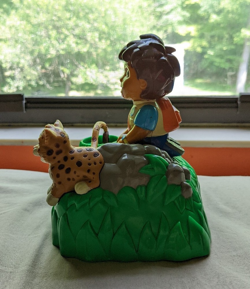 Go Diego Go Motorized Bubble Machine 2006 Viacom Nickelodeon