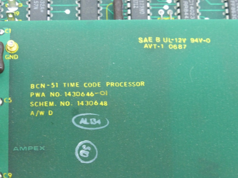 AMPEX, Cat.: 1430506-04, Ser.: 5071010