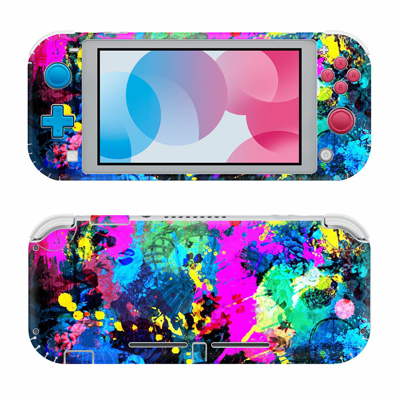 FOR NINTENDO SWITCH LITE *TEXTURED VINYL* ! SKINS DECALS WRAP- Various