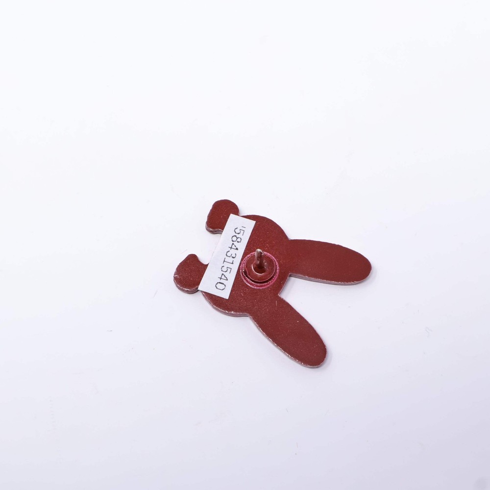 White Bunny Peeker Pin