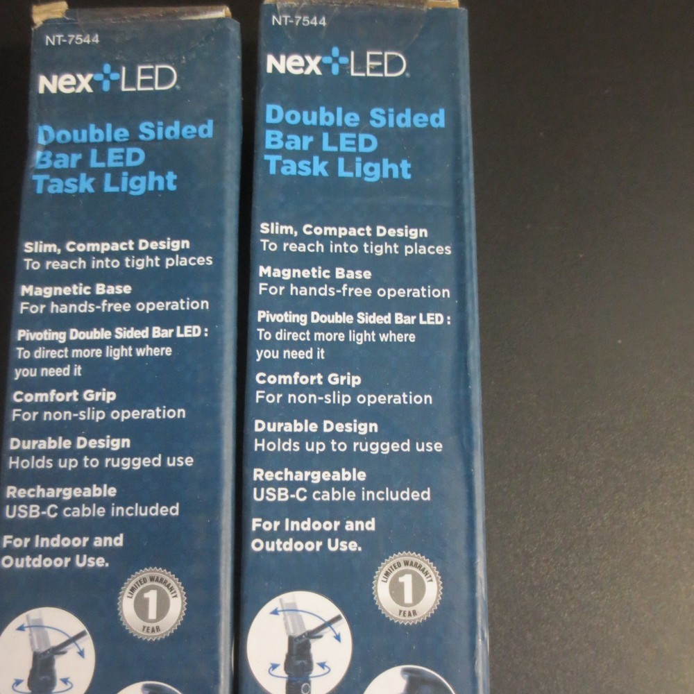 NextLED NT-7544 Double-Sided, Heavy Duty Folding LED Rechargeable Work Light