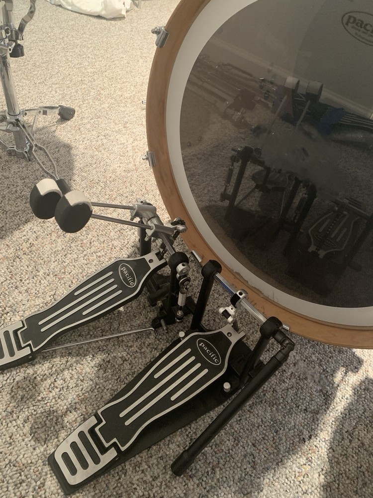 PDP Pearlescent White CX Series Maple 5 Piece Drum Set. (Hardware Available)