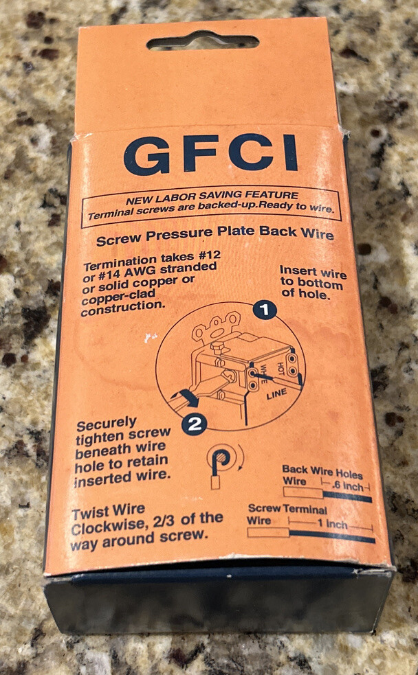 PowerSafe 20 A GFCI TAMPER RESISTANT WHITE GFCI-20-TR-W.