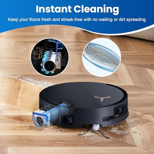 19 Pack Replacement Accessories Kit Compatible with ECOVACS DEEBOT X9 Pro Omni