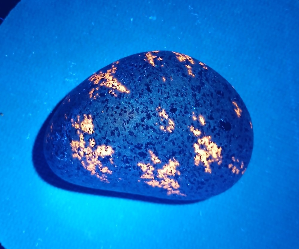 Fluorescent Sodalite ( Yooperlite )   A Bright Stone 3.6 ounces