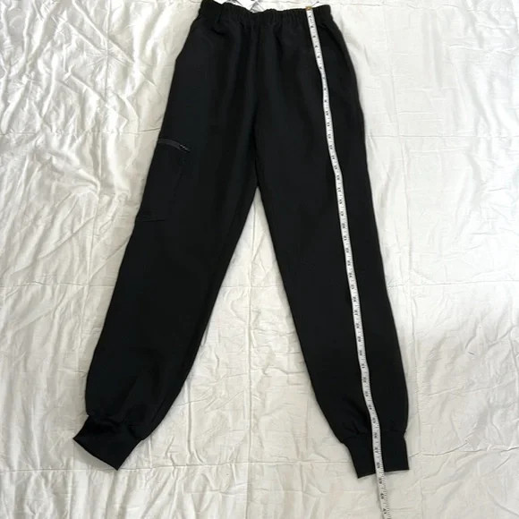 Black Scrub Jogger Set Size X-Small