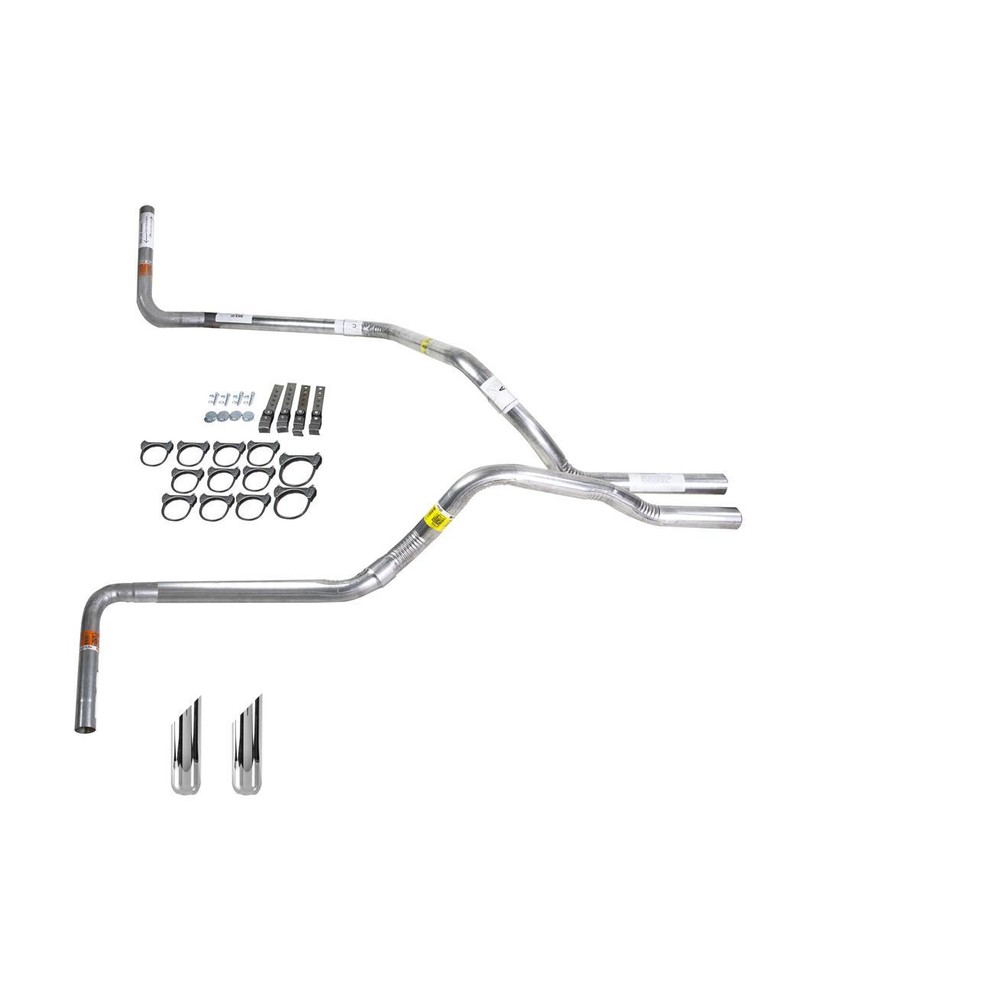 Ram 94-01 dual exhaust 2.5 pipe No Muffler  SW Tip Side Exit