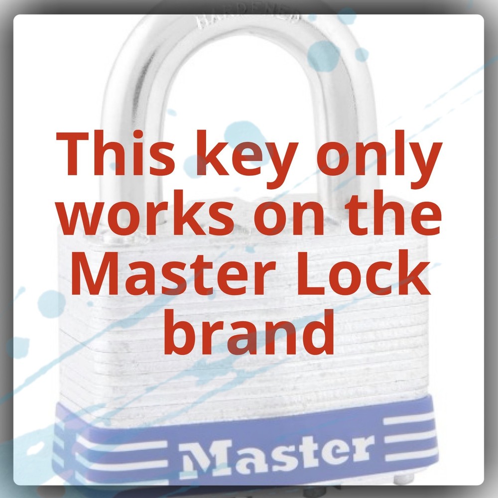 Master Lock Padlock Replacement Key Cut to Code 0350 - 0598