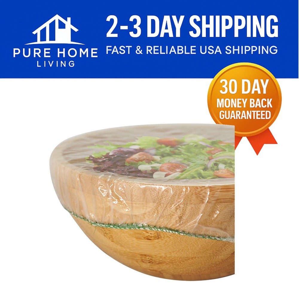 Culinary Elements 48-Piece Reusable Bowl Covers: Elastic, BPA-Free & Versatile