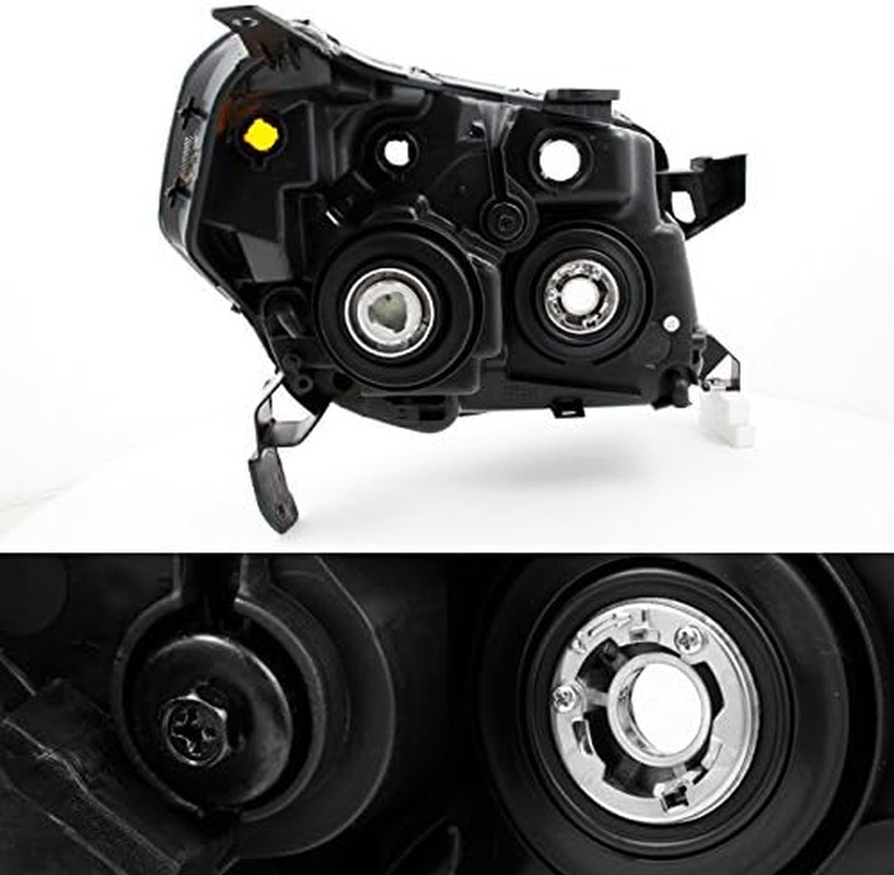 - for Honda Pilot Clear Projector Headlights Head Lamps Driver Left + Passenger