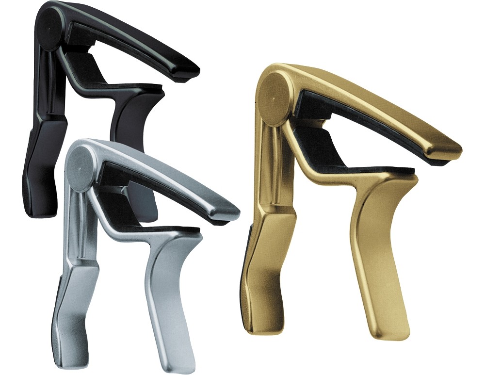 Dunlop Trigger Curved Guitar Capo Black