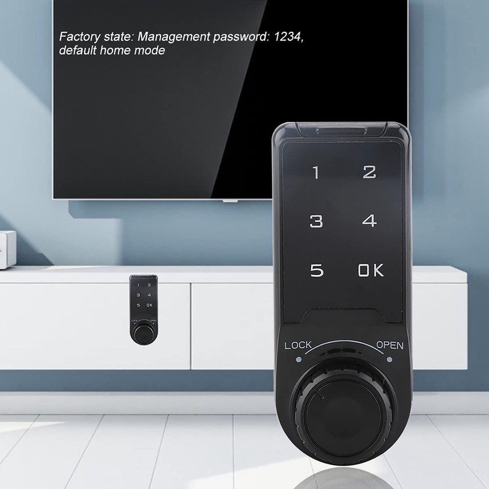 Digital Electronic Security Cabinet Lock Touch Keypad Password Coded L=20