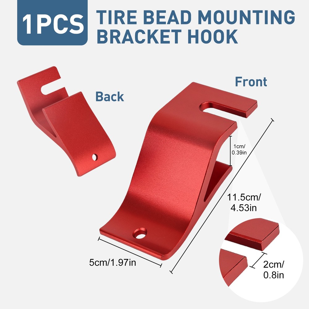 Universal Car Motorcycle Tire Changing Tool Kit Tyre Bead Holder & Rim Protector