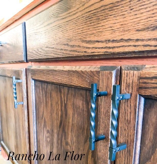 3-1/2" Iron Craft Twisted Pull Wrought Iron