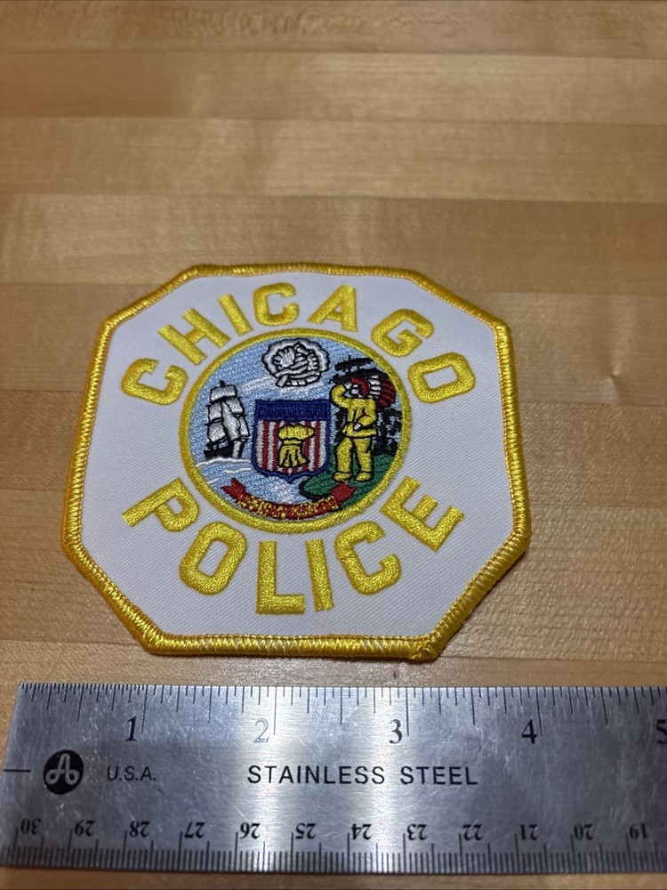 Chicago Police White Patch