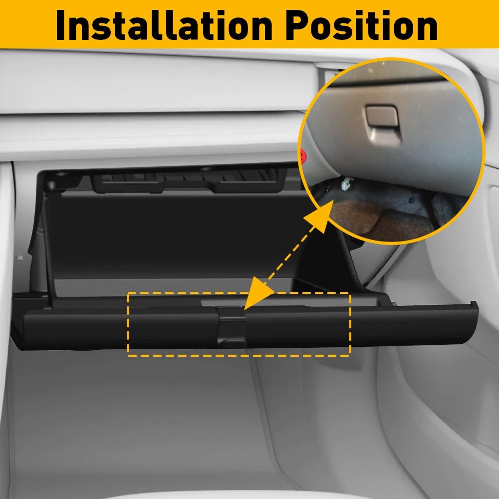 For Dodge Durango 1998-2000 1X Glove Box Lock Compartment Handle Waterproof EXB