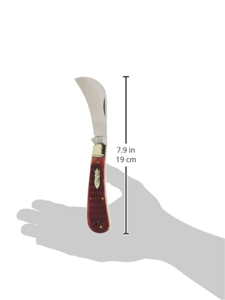 Hawkbill Red Bone One Size, Red,Silver