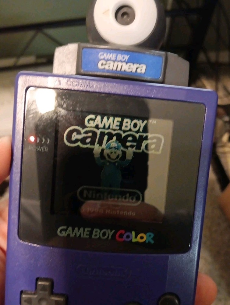 Nintendo Game Boy Camera Blue MGB-006 Authentic