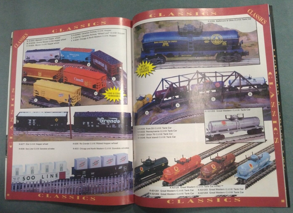 1996 Traditional Catalog K-Line electric train